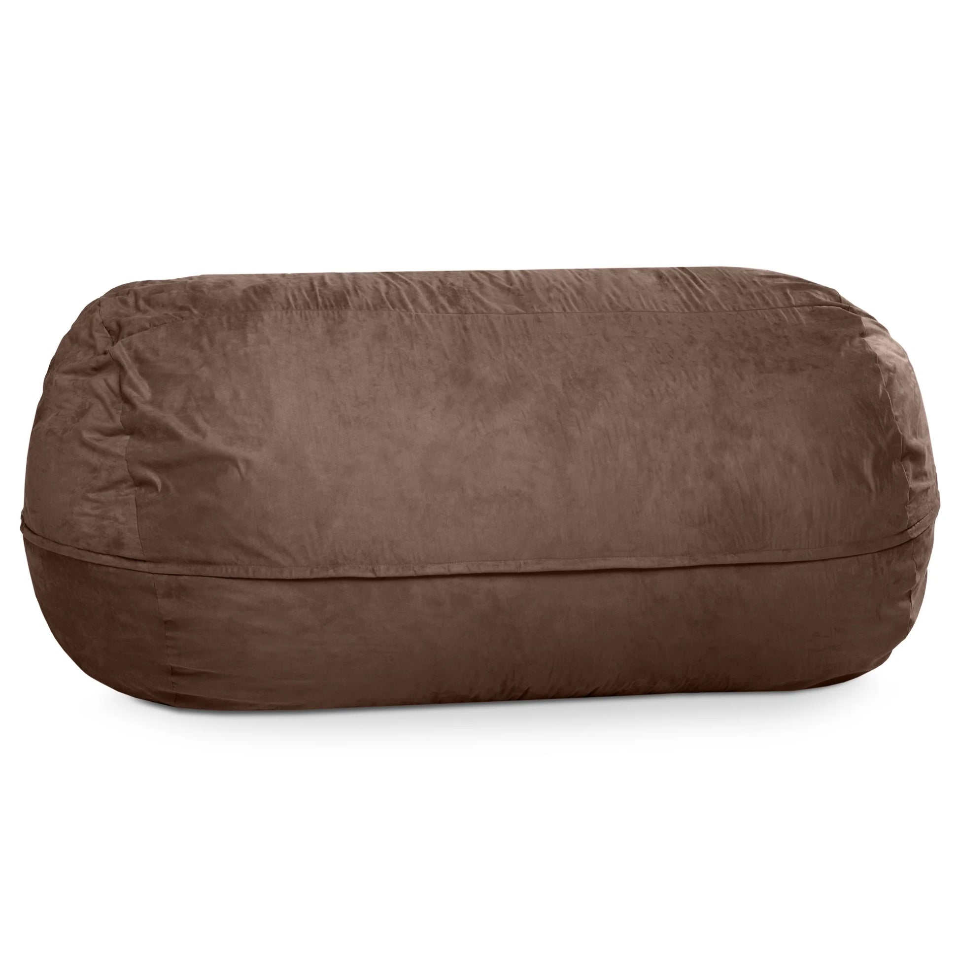 7 Foot Giant Bean Bag Sofa, Chocolate