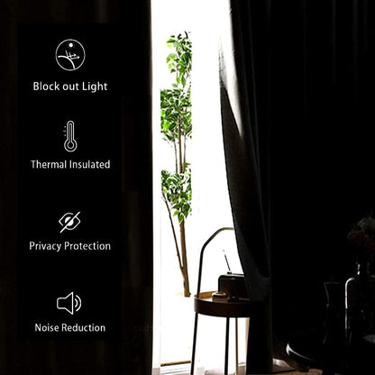 Green Velvet Curtains 96 Inches - Super Soft Retro Blackout Velvet Drapes Room Darkening Window Drapes for Living Room/Party/Closet, W52 X L96 Inches, 2 Panels