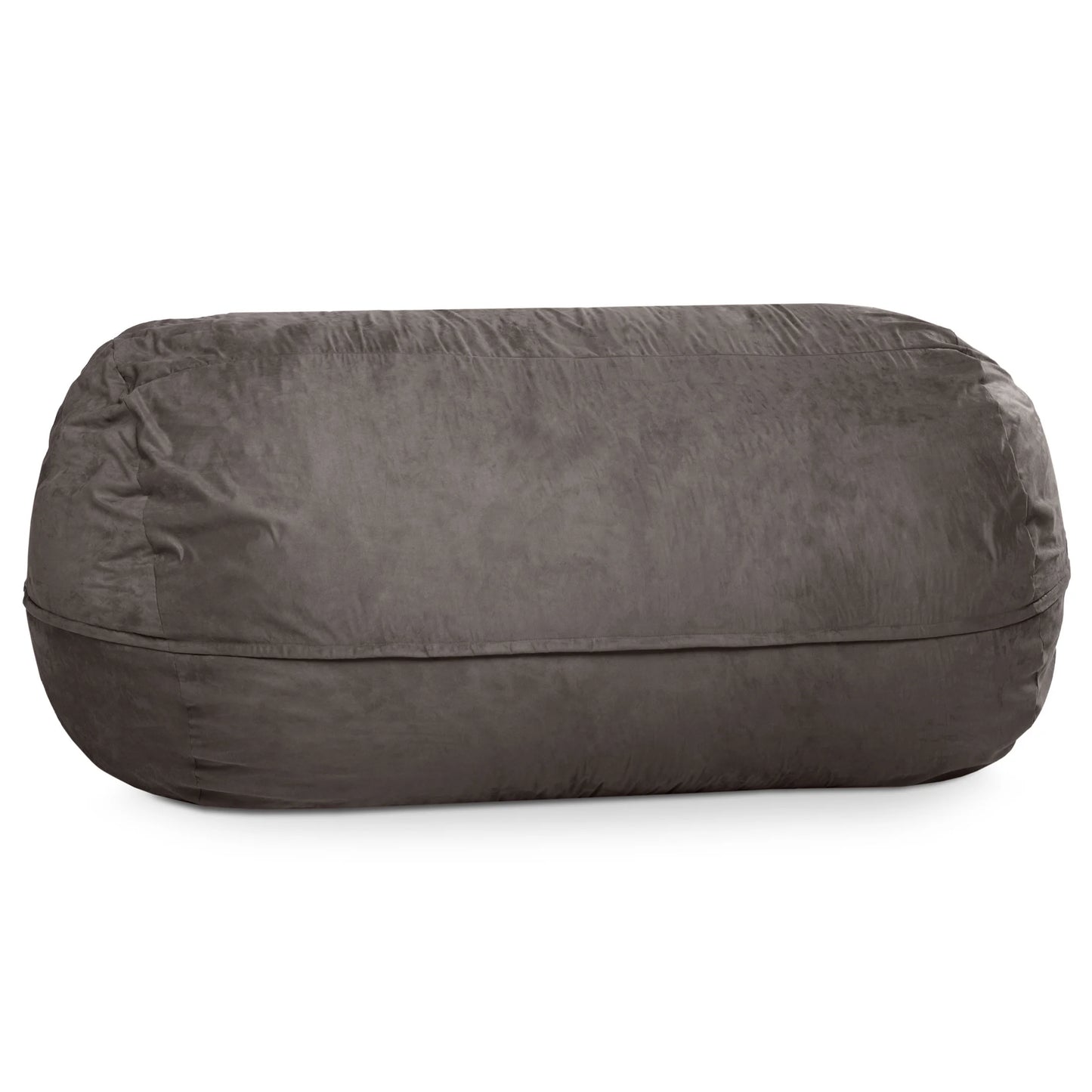 7 Foot Giant Bean Bag Sofa, Charcoal