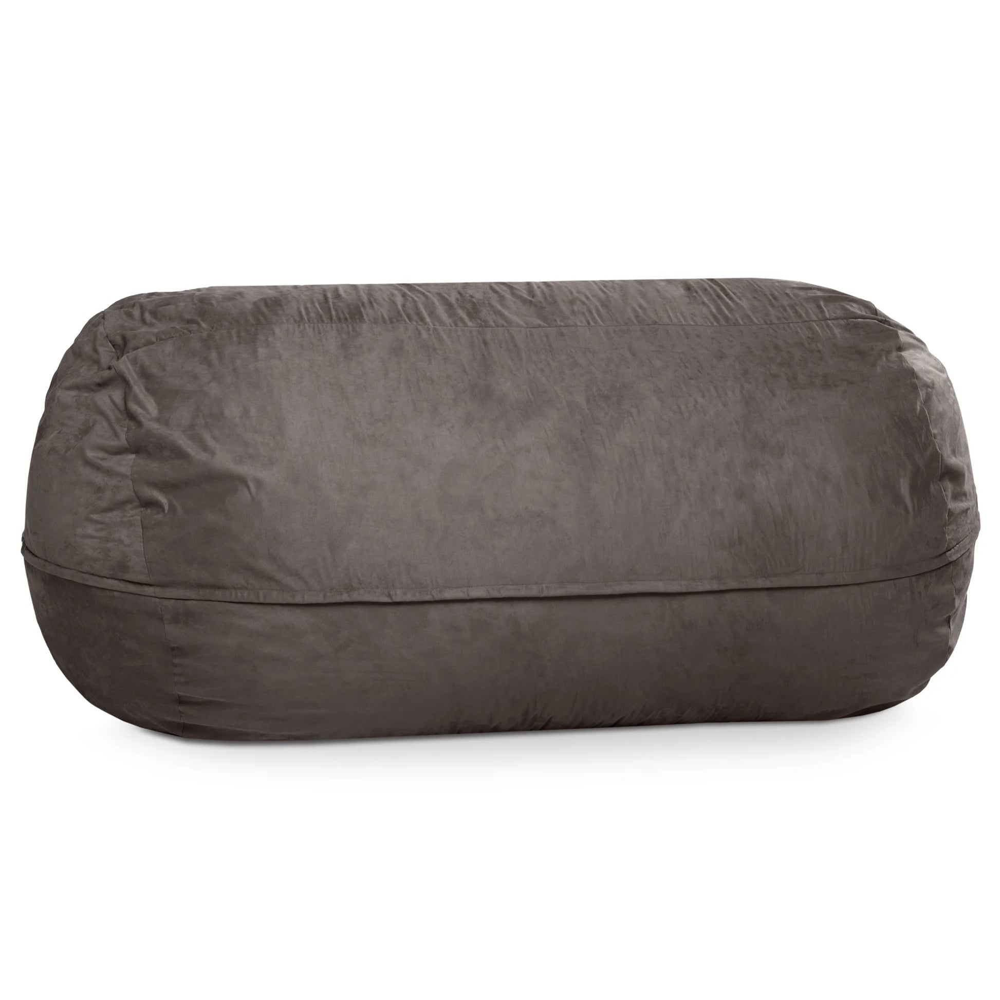 7 Foot Giant Bean Bag Sofa, Charcoal