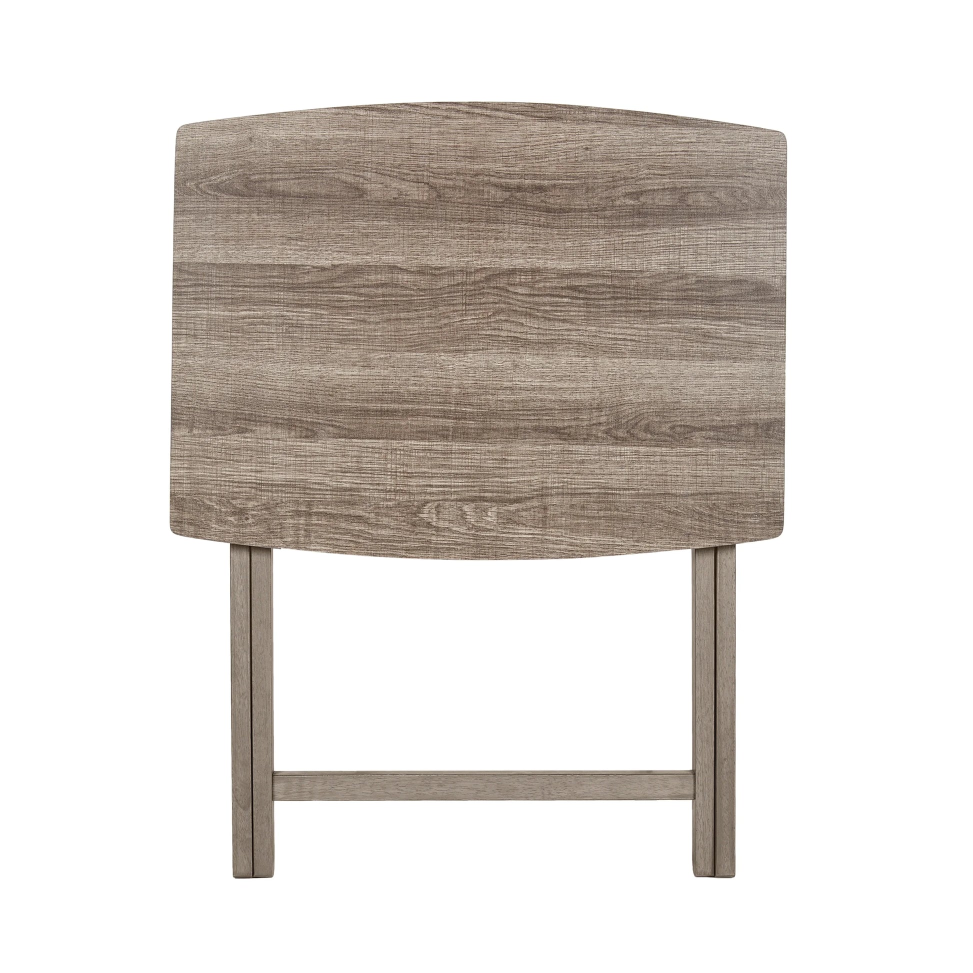 Indoor Oversized Single Folding Tray Table, Espresso, 26" X 23.6" X 17.7"